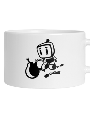 Bomberman macaron bögre White