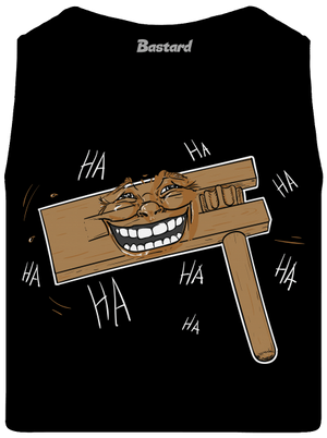 Racsnis férfi trikó Black