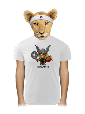 Ventiláthor gyerek sport póló White