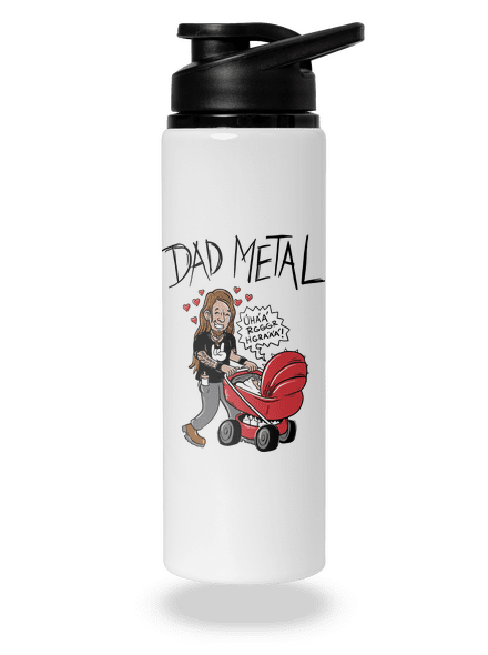 Dad metal kulacs White