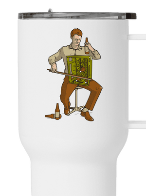 Basszus termosz bögre White