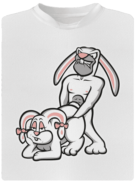 Rabbits férfi sportpóló White