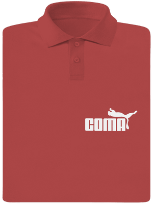 Coma férfi pólóingek Burgundy