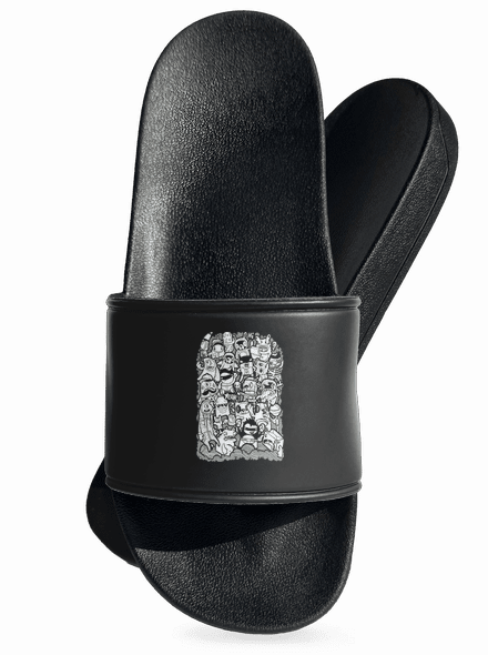  papucs Black