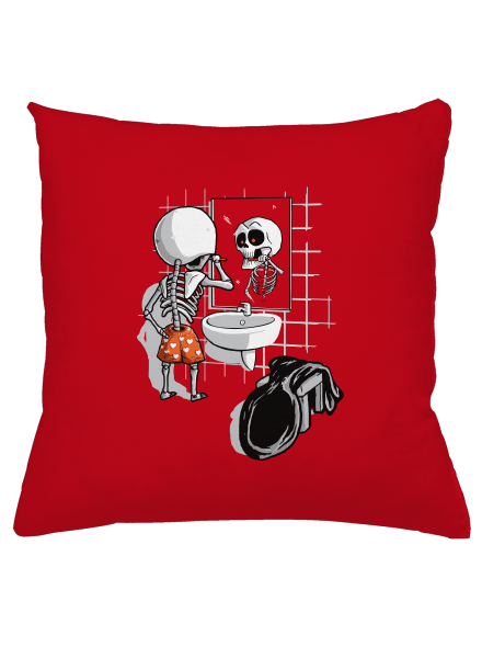 Jó reggelt kívánok párna Red
