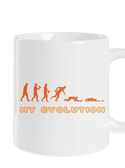My Evolution hagyományos bögre White