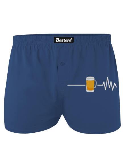 Beer help férfi alsó nadrág Blue