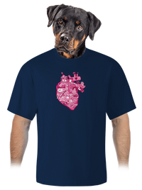 unisex túlméretezett póló