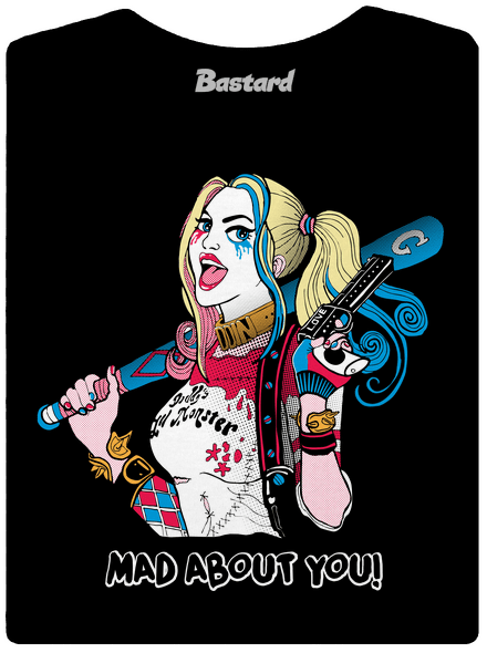 Joker és Harley prémium női póló Black