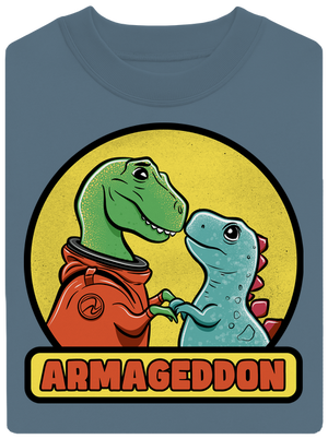 Armageddon unisex crewneck Nordic Blue