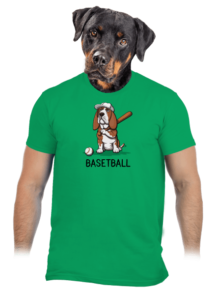 Basetball férfi póló Kelly Green