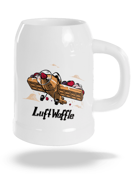Luftwaffle söröskorsó White