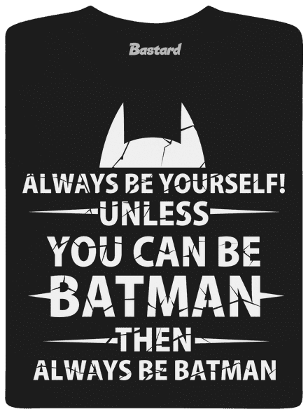 Batman férfi póló Black
