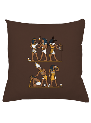 Egyiptomi parti párna Brown