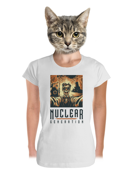 Nuclear generation prémium női póló White