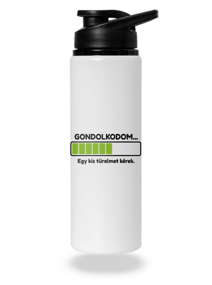 Gondolkodom kulacs White