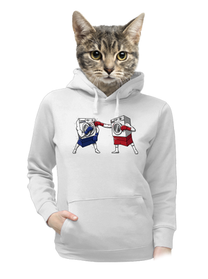 női kenguruzsebes pulóver