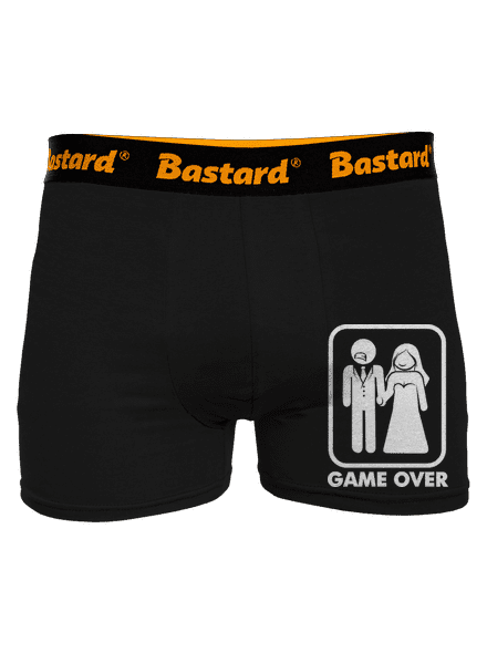 Játék vége boxeralsó Black