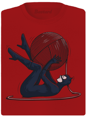 Catwoman női sportpóló Red Mal