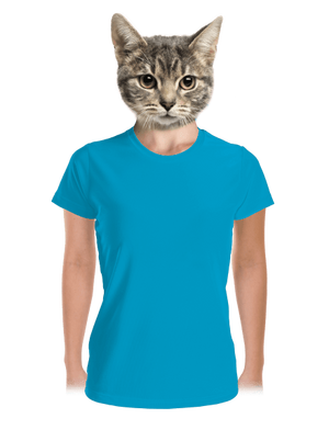 Szuperhős vagyok női sportpóló Blue Atol