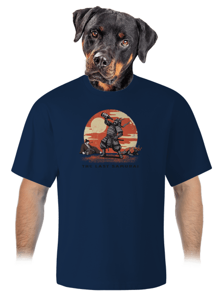 The last samurai unisex túlméretezett póló Midnight Blue