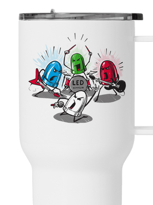 Led Zeppelin termosz bögre White