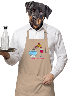 Kiugrok egy borra kötény Rope