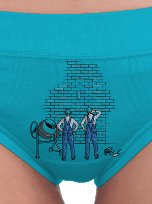 Kőművesek női bugyik Turquoise