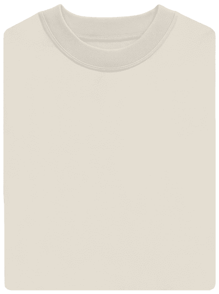 Nyomtatás nélkül unisex crewneck Off White