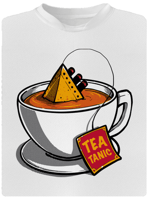 Teatanic férfi sportpóló White