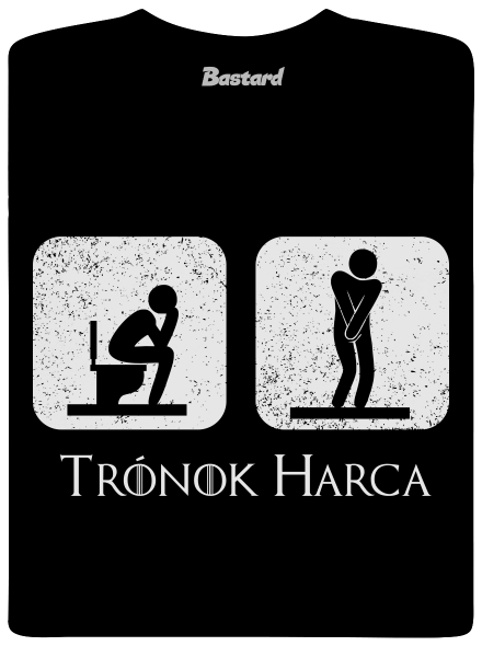 Trónok Harca férfi póló Black