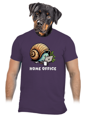 Sneka home office férfi póló Urban Purple