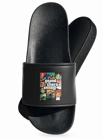 Grand Theft Arnold papucs Black