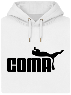 Coma unisex prémium pulóver Snowwhite