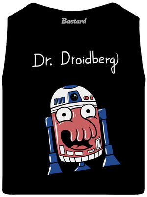 Dr. Droidberg férfi trikó Black