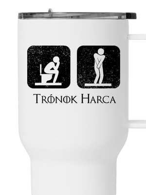 Trónok Harca termosz bögre White