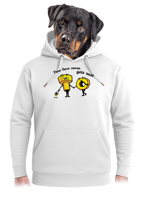 True love unisex prémium pulóver Snowwhite