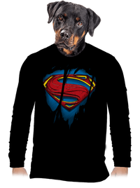 férfi hosszú ujjú póló