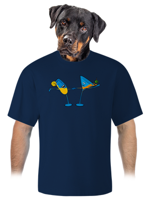 unisex túlméretezett póló