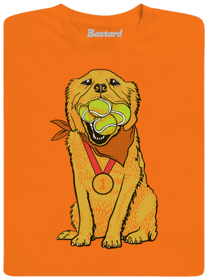 Arany retriever gyerek póló Orange