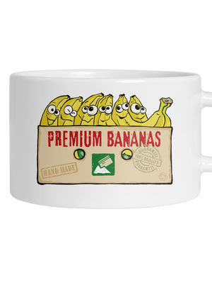 Premium Bananas macaron bögre White
