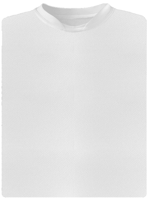Nyomtatás nélkül férfi sportpóló White