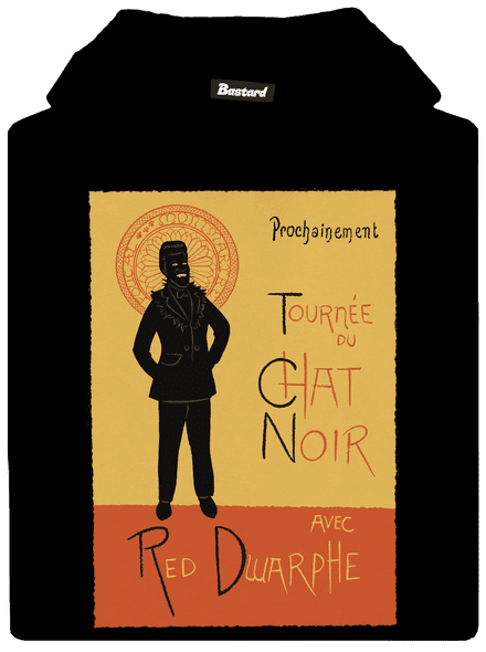Le Chat Noir gyerek kenguruzsebes pulóver Black