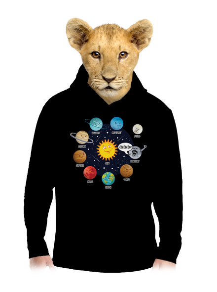 Mercury gyerek kenguruzsebes pulóver Black