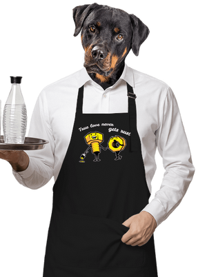 True love kötény Black