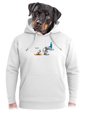 Portal surprise unisex prémium pulóver Snowwhite