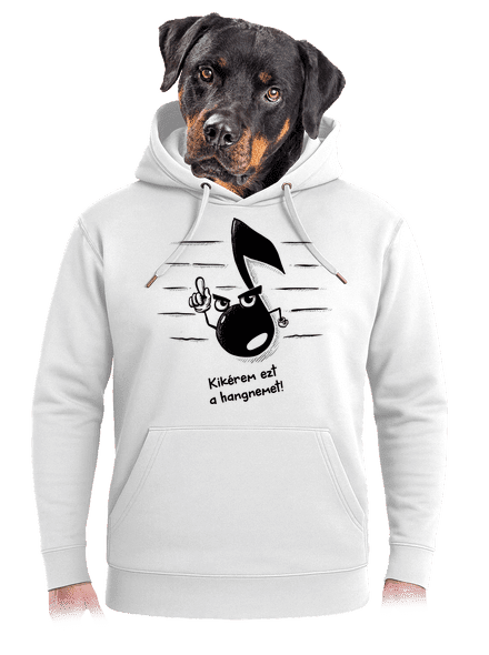 Hangnem unisex prémium pulóver Snowwhite