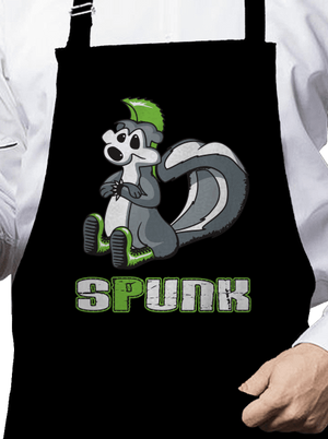 Spunk kötény Black