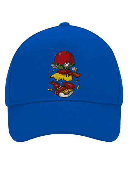 Pokémon burger baseballsapka Bright Royal