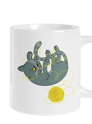 Morcos kandúr hagyományos bögre White